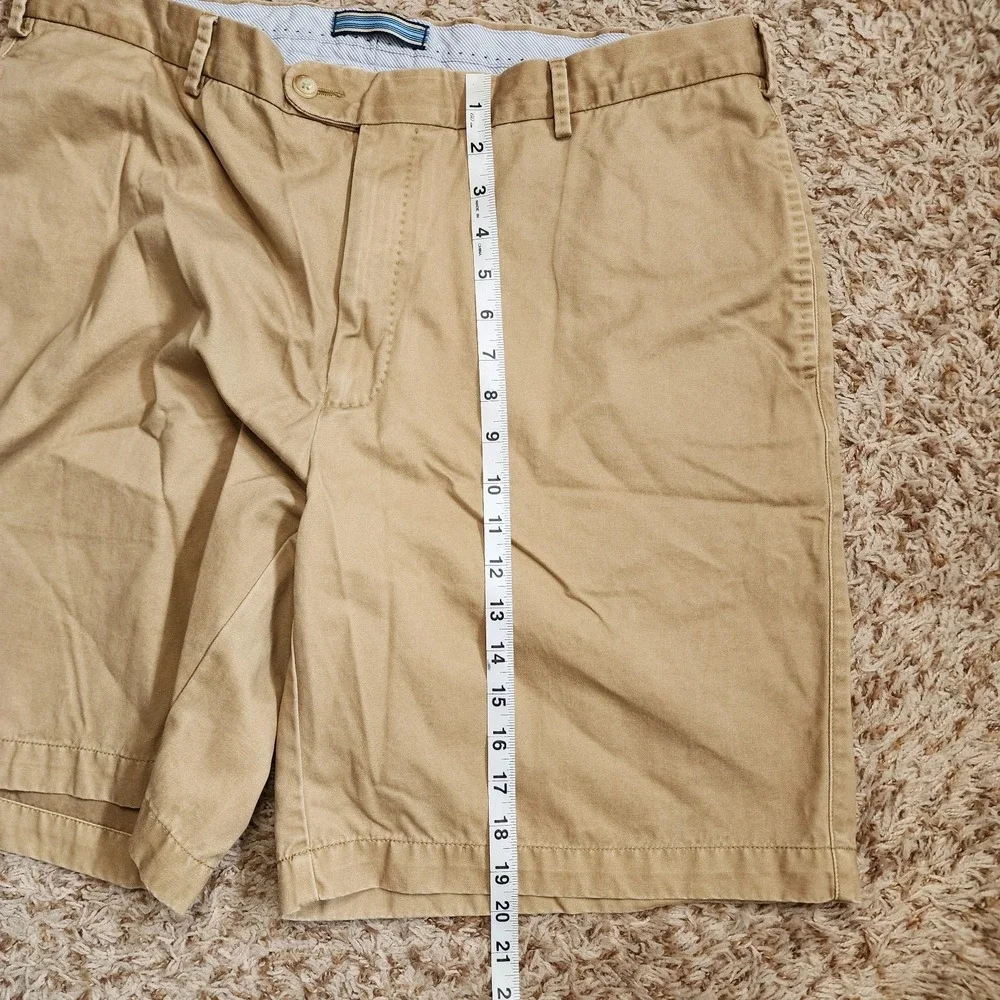Peter Millar Golden Brown‎ Men Sz 40 Shorts Flat Front Chino